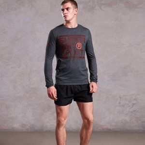 SuperDry Core Long Sleeve Graphic T-Shirt